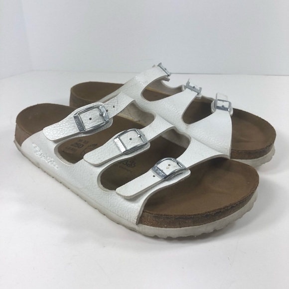 white florida birkenstocks